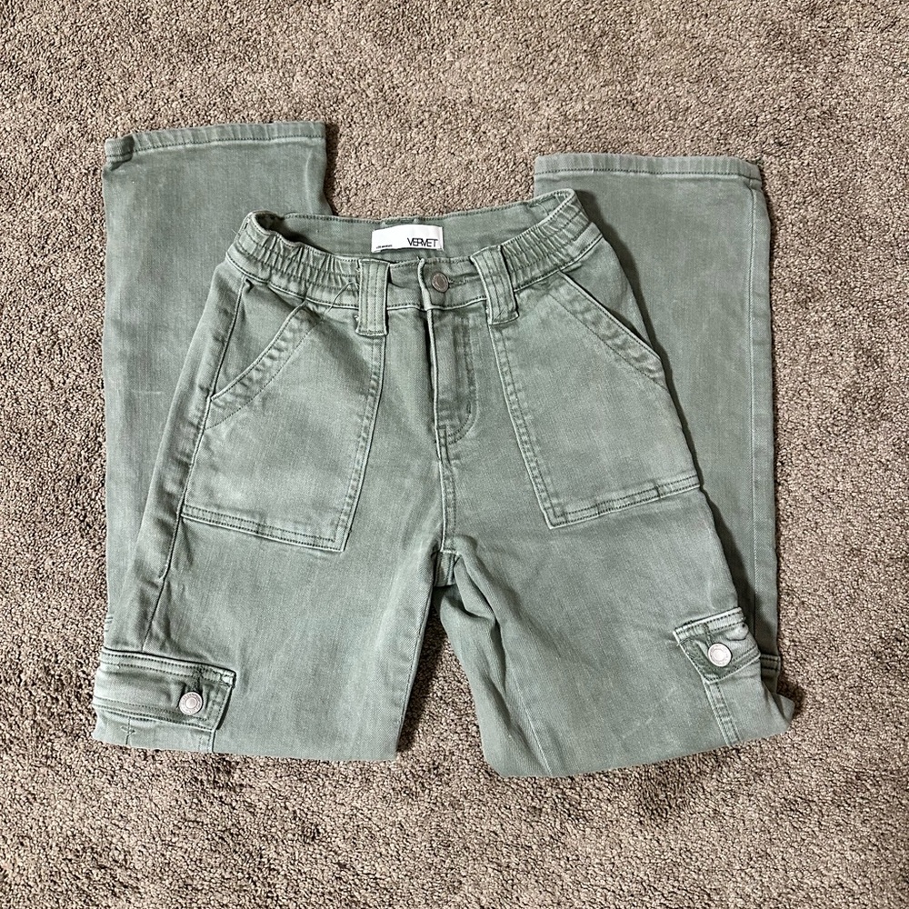 Los Angeles Vervet green cargo pants